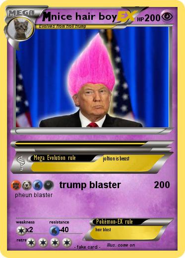 Pokemon nice hair boy