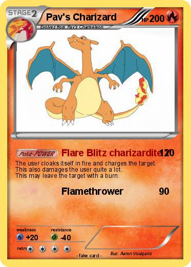 Pokemon Pav's Charizard