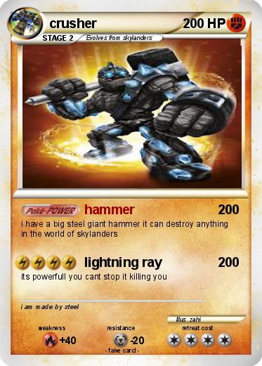 Pokemon crusher