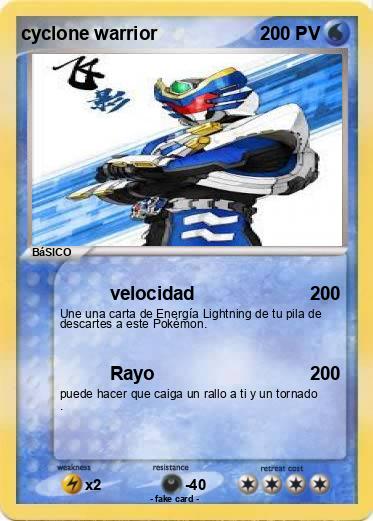 Pokemon cyclone warrior
