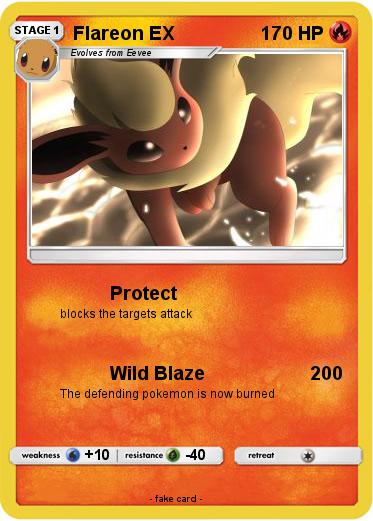 Pokemon Flareon EX