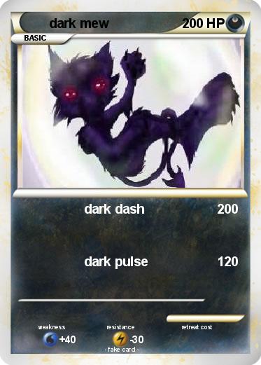 Pokemon dark mew