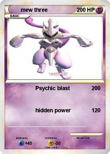 Pokemon mew three