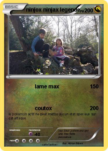 Pokemon ninjox ninjax legende