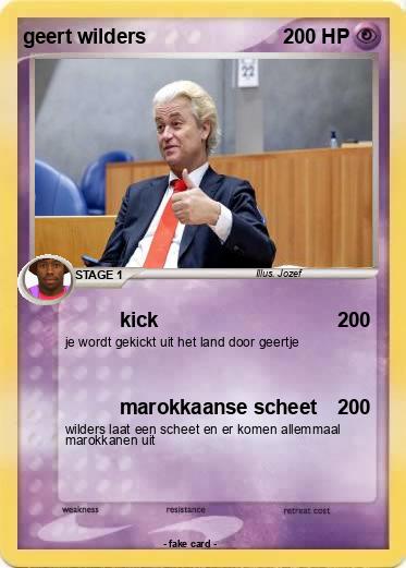 Pokemon geert wilders