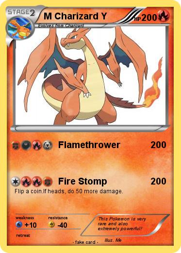 Pokemon M Charizard Y