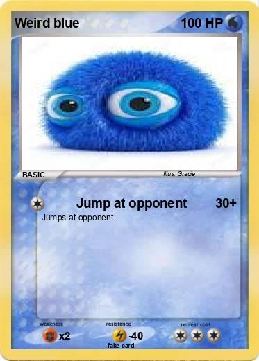 Pokemon Weird blue