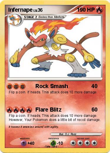 Pokemon Infernape