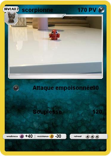 Pokemon scorpionne