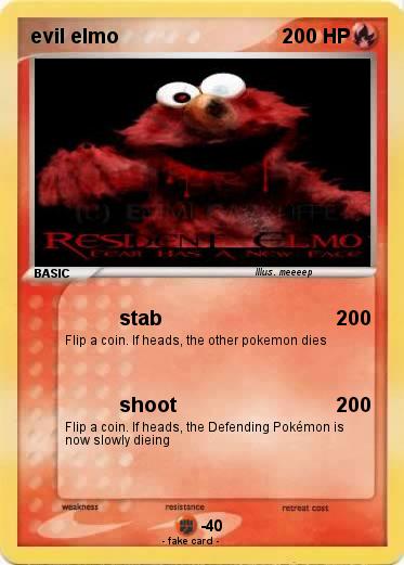 Pokemon evil elmo