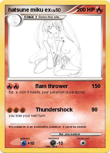 Pokemon hatsune miku ex