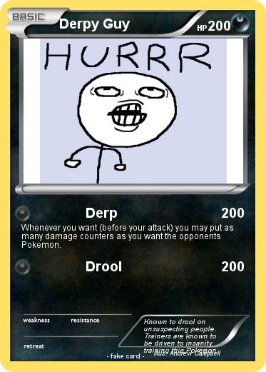 Pokemon Derpy Guy