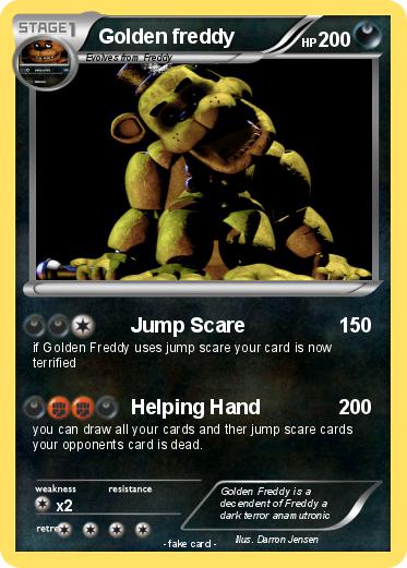 Pokemon Golden freddy