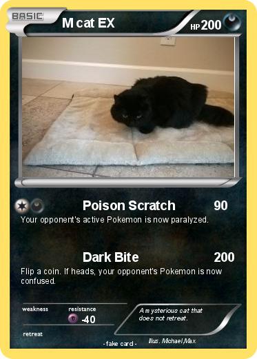 Pokemon M cat EX