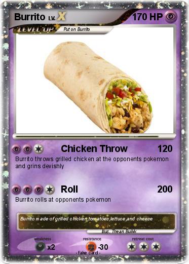Pokemon Burrito