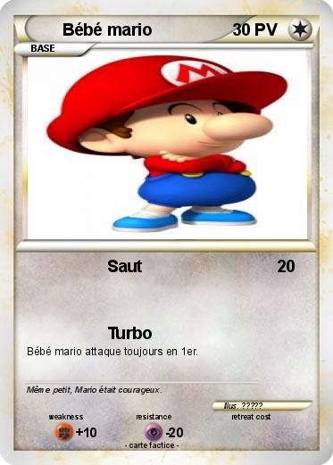 Pokemon Bébé mario