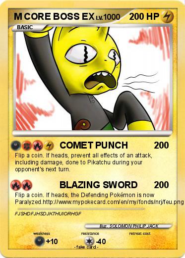 Pokemon M CORE BOSS EX