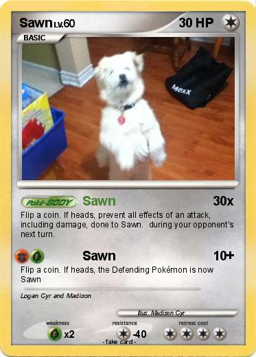 Pokemon Sawn