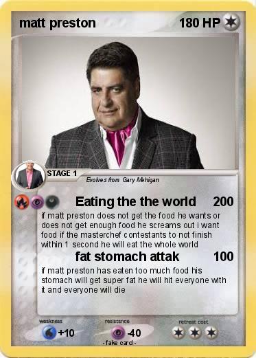 Pokemon matt preston
