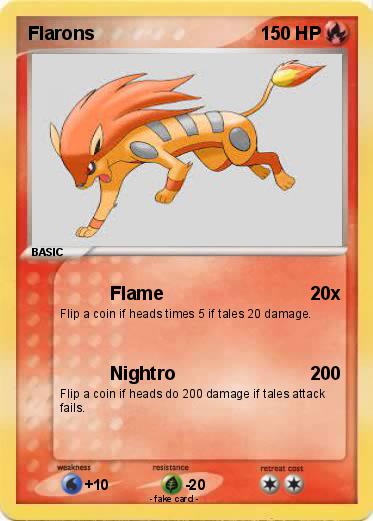 Pokemon Flarons