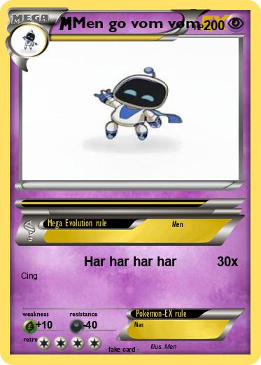 Pokemon Men go vom vom
