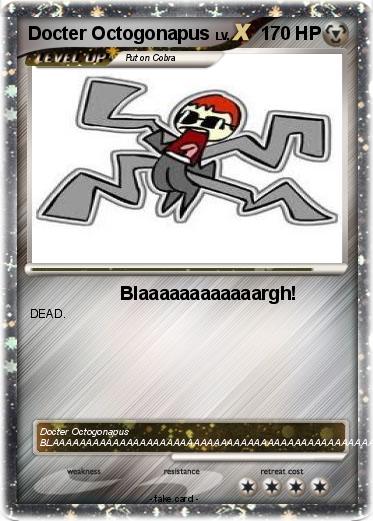 Pokemon Docter Octogonapus
