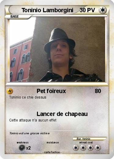 Pokemon Toninio Lamborgini