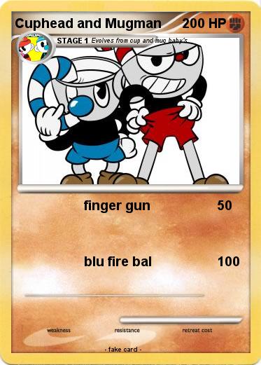 Pokemon Cuphead and Mugman