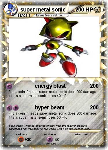 Pokemon super metal sonic