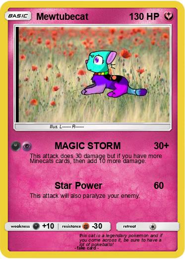 Pokemon Mewtubecat