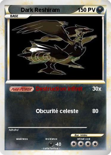 Pokemon Dark Reshiram