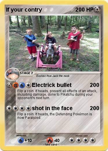 Pokemon If your contry