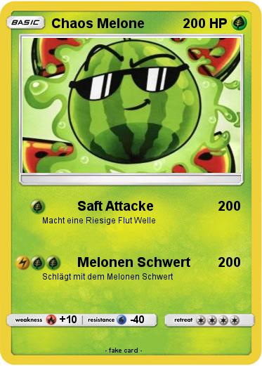 Pokemon Chaos Melone