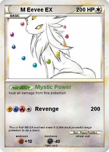Pokemon M Eevee EX