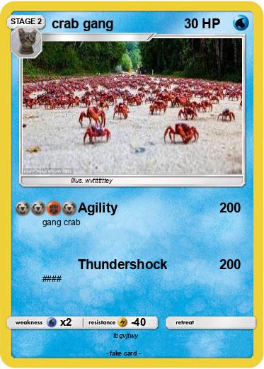 Pokemon crab gang