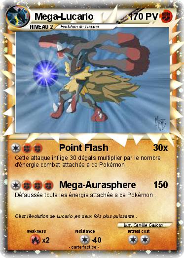 Pokemon Mega-Lucario