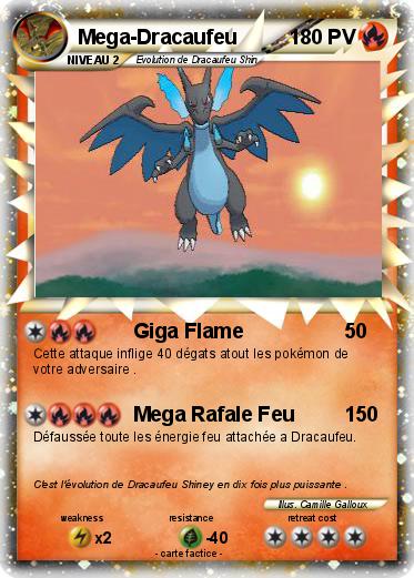 Pokemon Mega-Dracaufeu