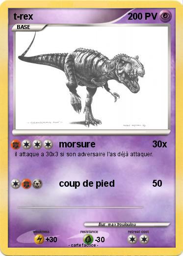 Pokemon t-rex