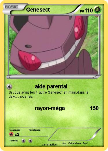 Pokemon Genesect
