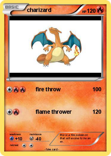 Pokemon charizard