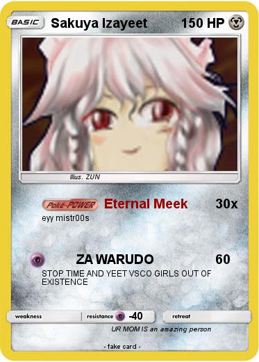 Pokemon Sakuya Izayeet