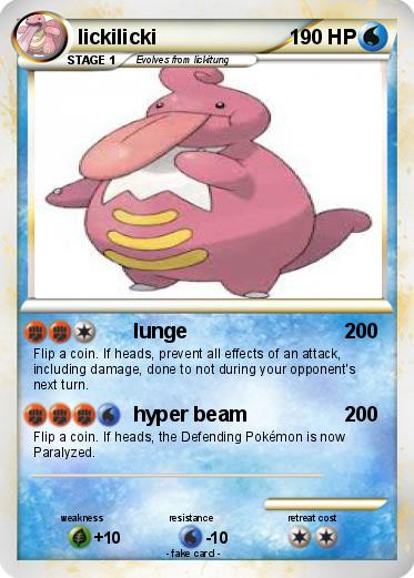 Pokemon lickilicki