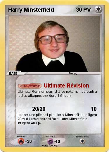 Pokemon Harry Minsterfield