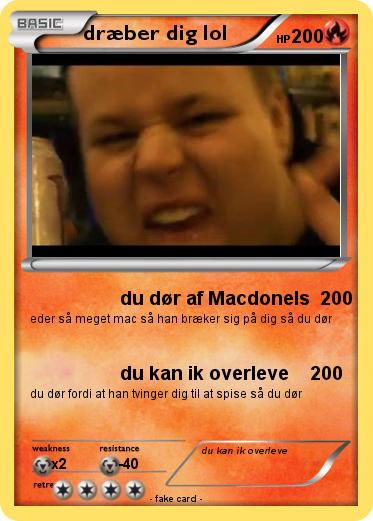 Pokemon dræber dig lol