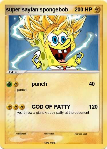 Pokemon super sayian spongebob
