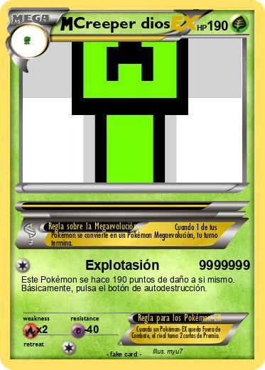 Pokemon Creeper dios