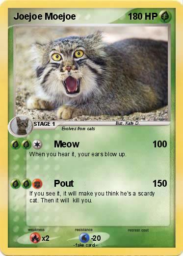 Pokemon Joejoe Moejoe