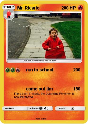 Pokemon Mr. Ricario
