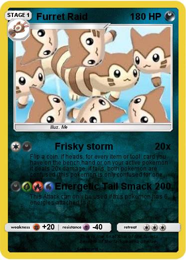 Pokemon Furret Raid
