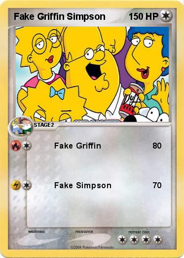 Pokemon Fake Griffin Simpson